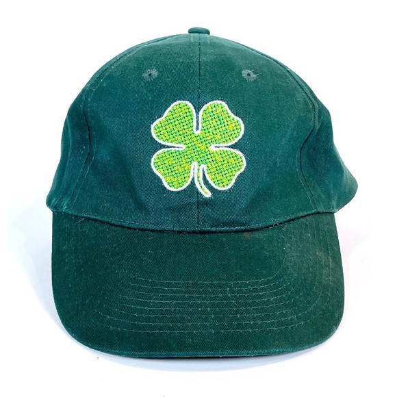 Vintage Bennigan's Blarney Blast 08 Baseball Cap Embroidered Shamrock Adjustable - Picture 5 of 9